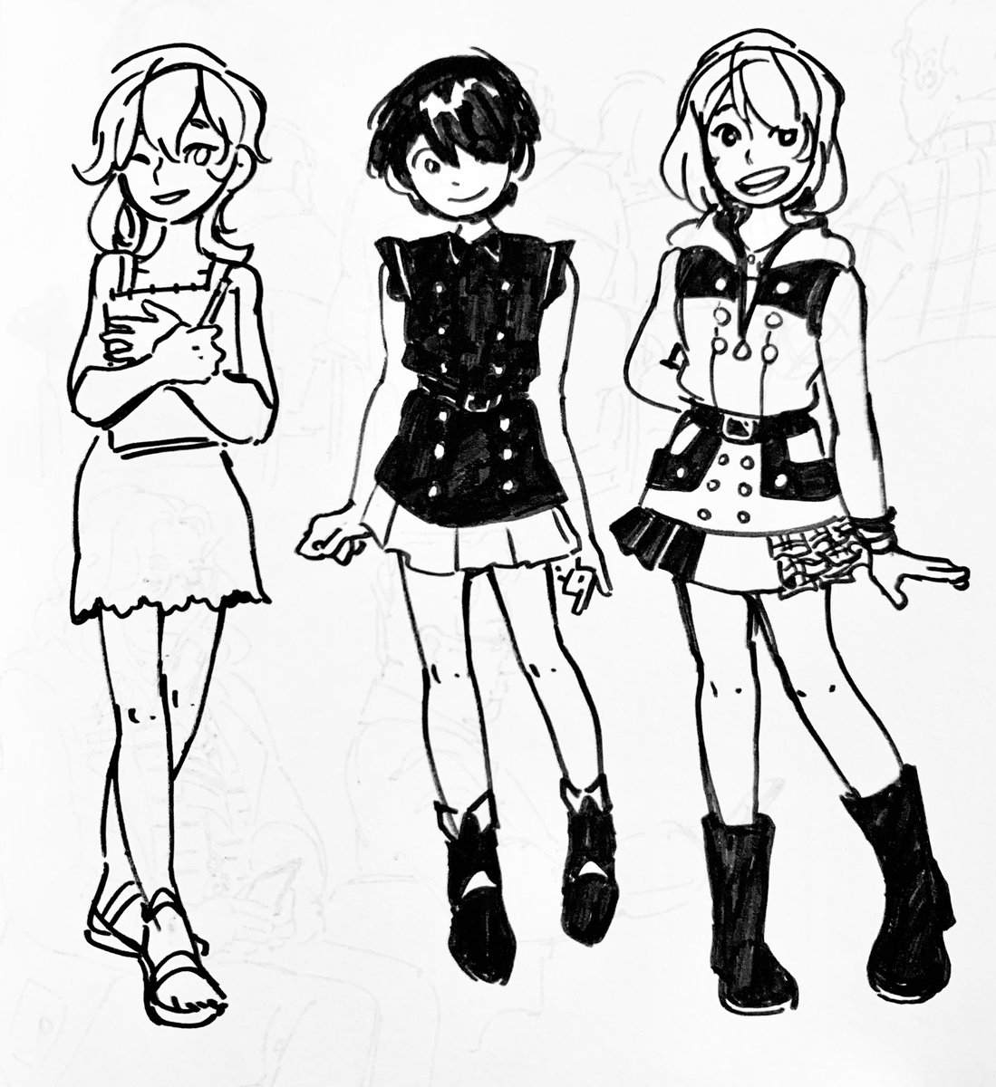 typical_ingrid's tweet photo. doodling some KH characters besides Sora and Riku for once hehe https://t.co/NF63YC7J7l
