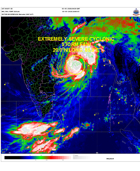 Cyclone Fani kills five in Odisha