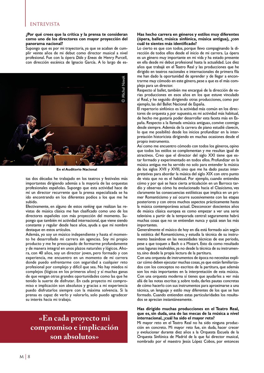 montanodirector's tweet photo. Comparto con vosotros mi entrevista íntegra realizada por la revista Melómano @melomanodig con motivo de mis veinte años de carrera como director de orquesta. https://t.co/punVJWmFVF