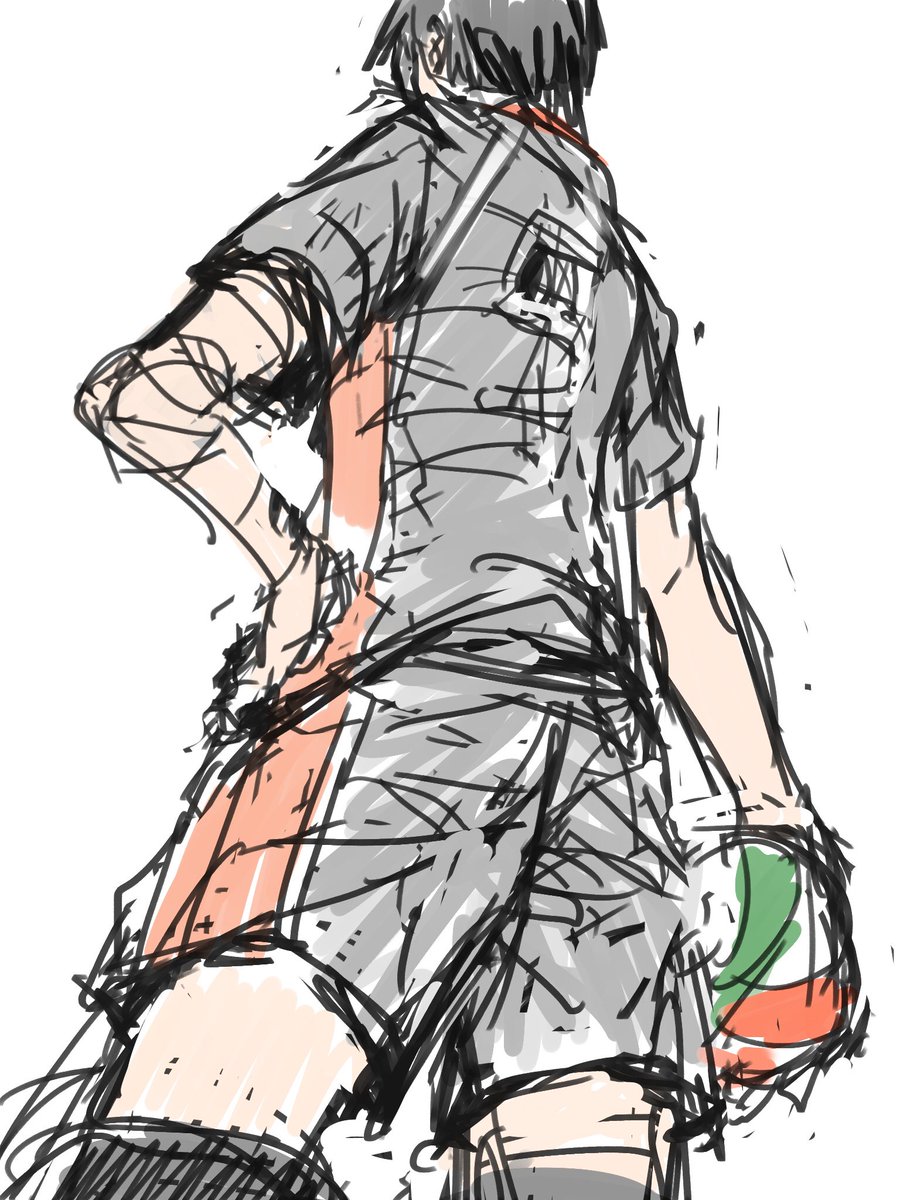 【イラスト】ハイキュー！！より影山飛雄
Tobio Kageyama from Haikyu!!