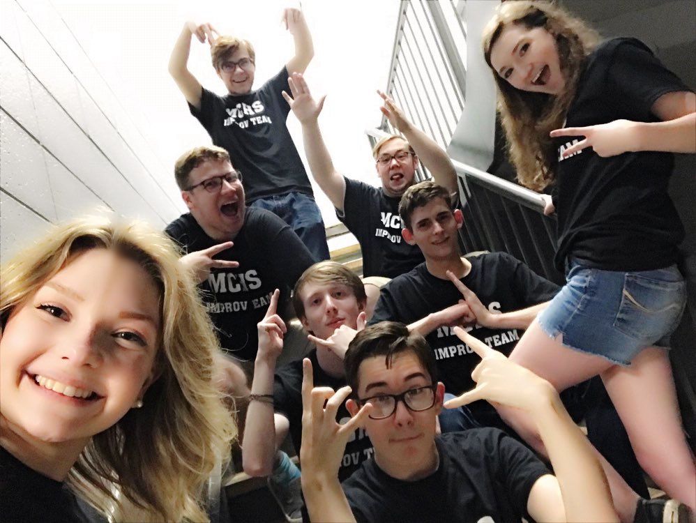 improv_mc's tweet photo. Backstage at our first show! Thank you to everyone who came out to support us! We have another one very soon, so keep your eyes peeled for more information!☺️ https://t.co/mfhIleFAEc