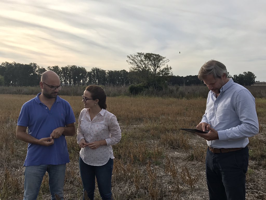 morenomartinf's tweet photo. Evaluamos el nuevos sistema de carga de estimaciones agrícolas @AgroindustriaAR junto con el equipo de delegaciones de ER! relevamos juntos algunos de los 4565 segmentos de esta campaña!! https://t.co/ZesnOtkZzX