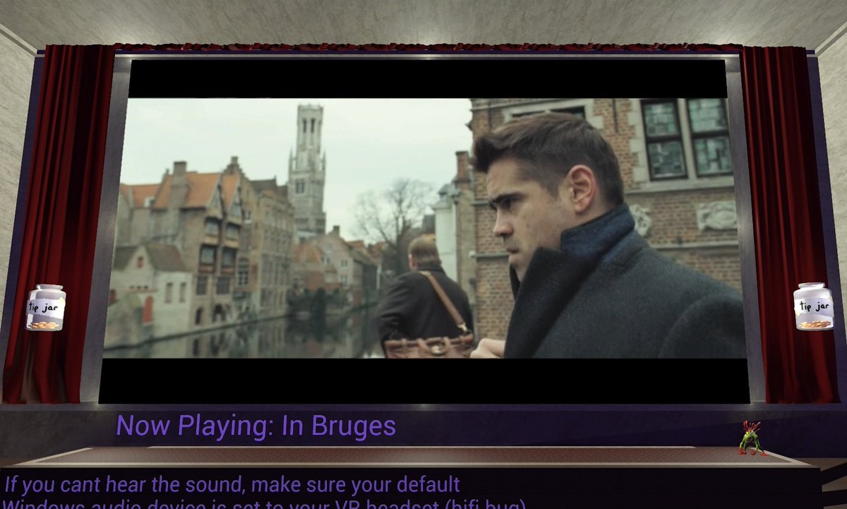 project8vr's tweet photo. Great time watching in Bruges at Cinematheque in @highfidelityvr.
Got a film you want to watch in VR with friends?
Thanks for playing my request @krougeau
#highfidelityvr #vr #virtualreality #movies #cinema #inbruges #films https://t.co/vMUlry9nHW