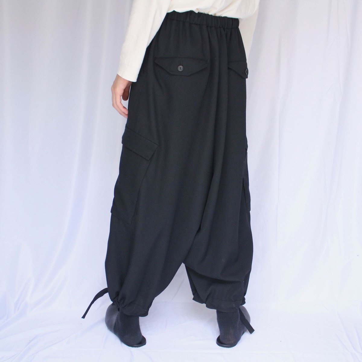 経典ブランド BISHOOL Wool Pants Goto-Gi Gabardine - ワークパンツ