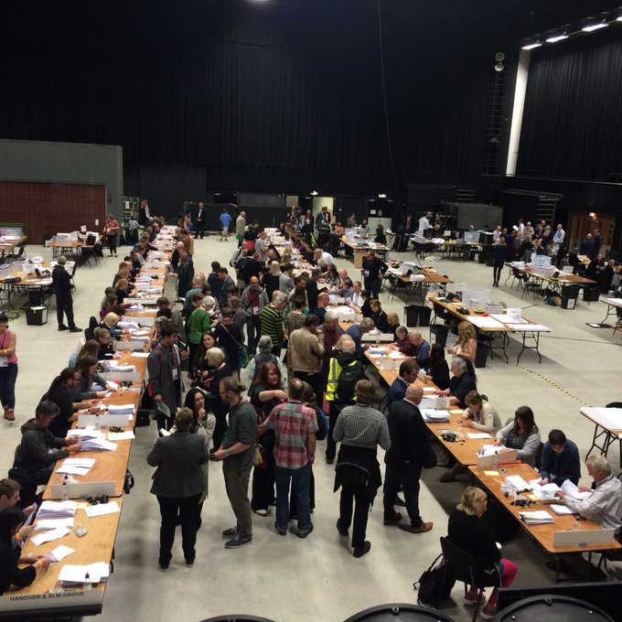 bhcitynews's tweet photo. Turnout at the #Brighton and #Hove local elections #localelections #LE2019 #BHElection is 42.45 per cent. Higher than some expected. In 2015 when there was a general election, it was 68 per cent. In 2011 it was 44 per cent and in 2007 it was 38 per cent https://t.co/7jk6ADwm5l https://t.co/uEKteUiiRc