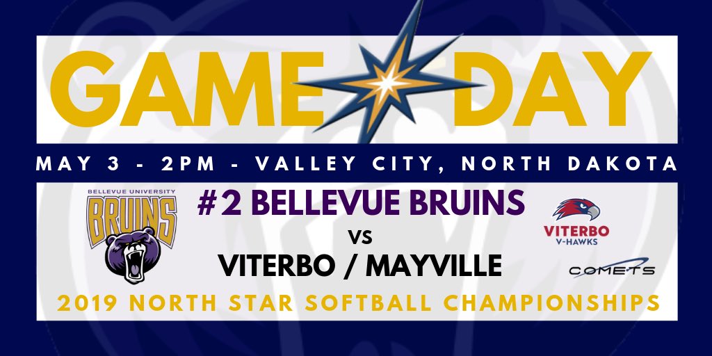BruinsSoftball1's tweet photo. 🌟 North Star Championships 🌟
 - Navy Bracket Final -

🕛: 2:00pm
🆚: Winner - Viterbo vs Mayville State
🏟: VCSU Complex
📍: Valley City, North Dakota
📺: https://t.co/9KZ4EBF15Q
📊: https://t.co/msaCrM7afi…

@PlayNorthStar #BUsoftball ⁠ 🥎🐻 https://t.co/3GnMuR0x1T