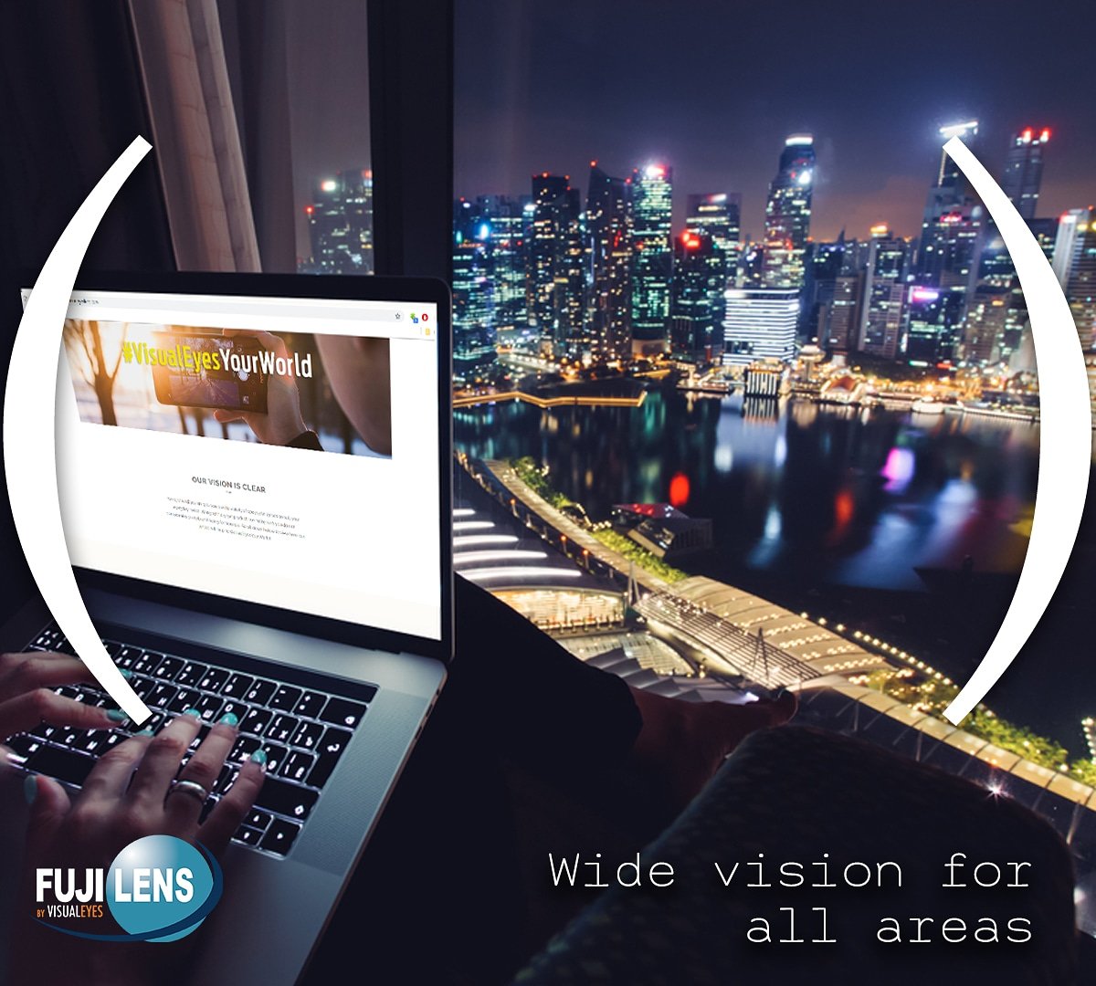 VisualEyesLens's tweet photo. FUJI Lens by VisualEyes; our new range of lenses, embedded and designed with advanced Japanese innovation providing high resolution vision to the wearer. https://t.co/UboGeSg4U7