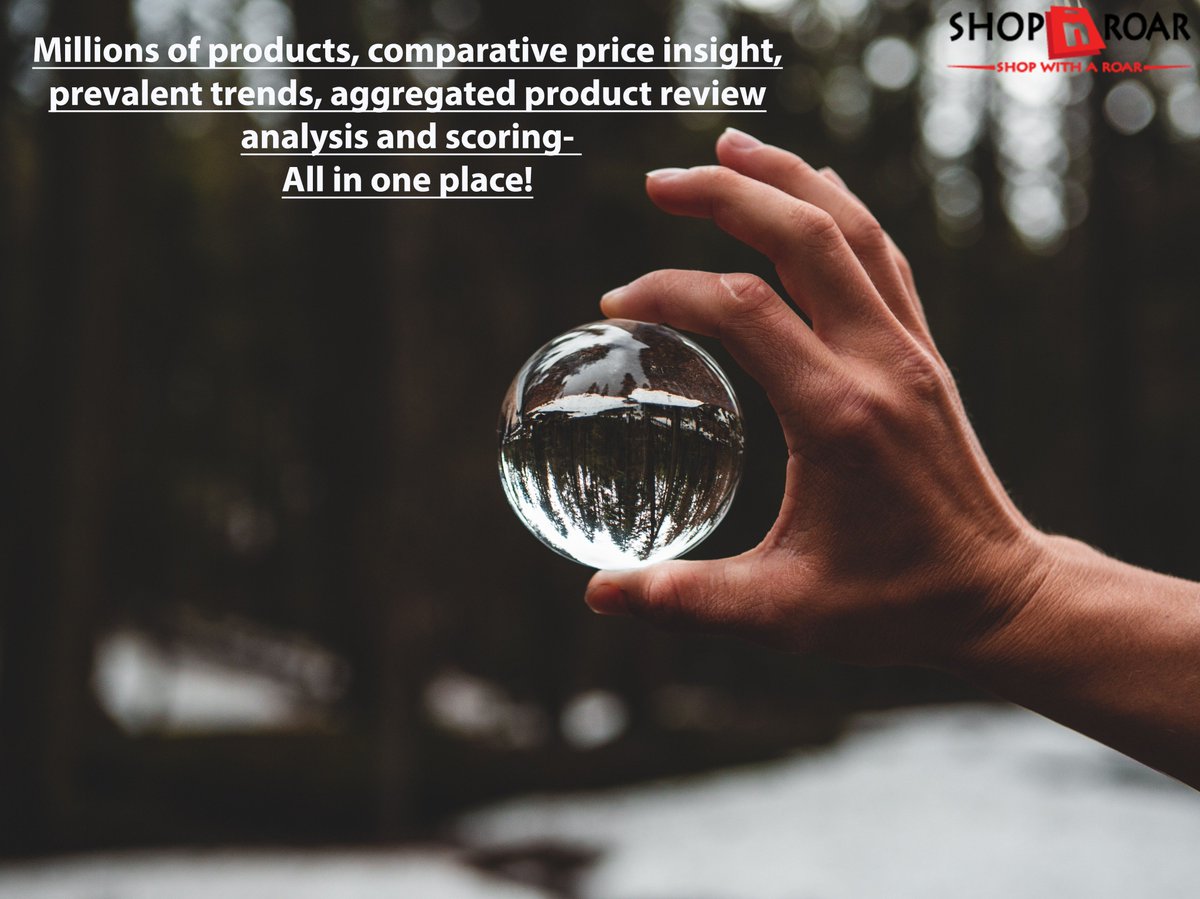 shopandroar's tweet photo. Millions of products, comparative price insight, prevalent trends, aggregated product review analysis and scoring- All in one place!
#OnlineShoppingEngine
#PriceComparisonEngine
#BestPriceOnlineShopping #onlineshopping #fashion #shopping #style #Like https://t.co/yGKFONT9PK