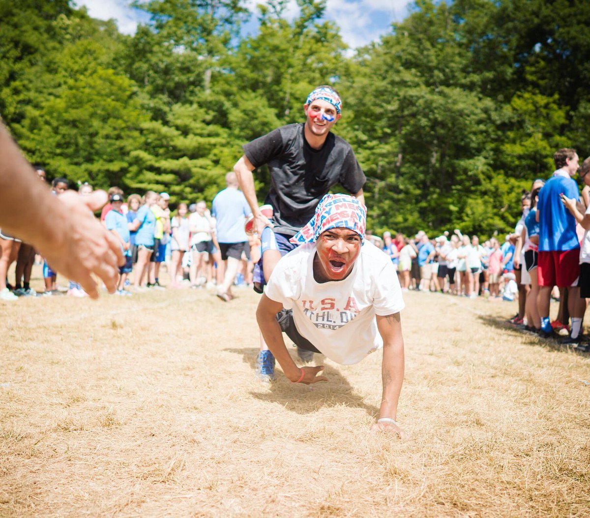 FUGECamps's tweet photo. Racing toward FUGE 2019 - FIRST DAY OF CAMP IS ONE MONTH FROM TODAY!! Who is ready?! https://t.co/0iJRMnlxMU