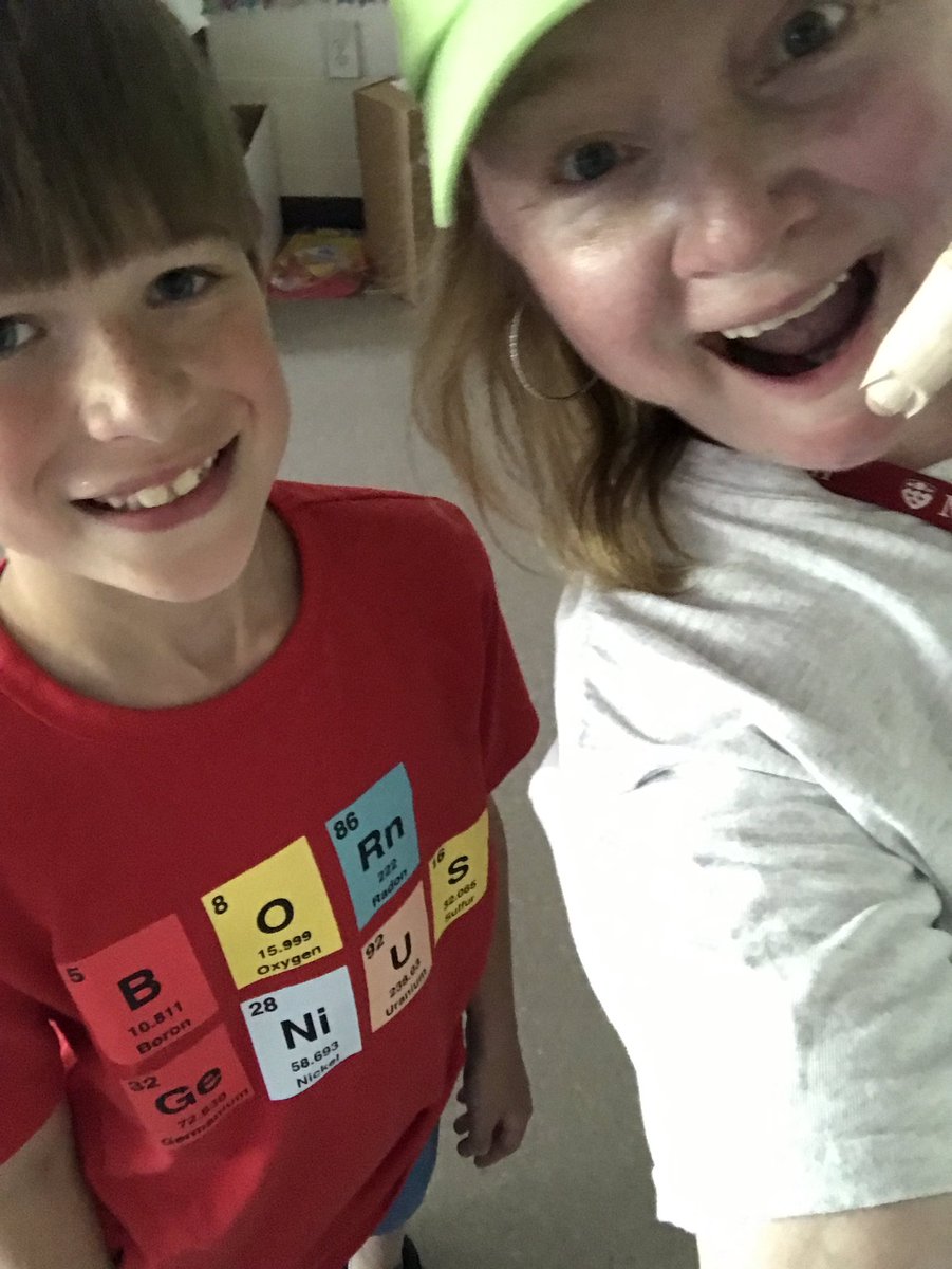 JenniferAGates's tweet photo. #favfabmoments #LoveToSTEMHere Said: I wore this shirt for you! Me: 😍🤩🙌🏼👊😊☀️🌈#EveryStudentEveryDay @MtnViewES @ReneeGarriss @WhitSpooner #borngenius https://t.co/3HcusMLYWO