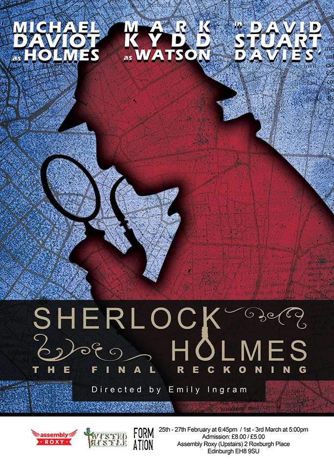 MDaviot's tweet photo. SHERLOCK HOLMES: THE FINAL RECKONING by @DStuartDavies ⭐️⭐️⭐️⭐️
'Daviot’s Holmes is sensational. Mark Kydd’s turn as Watson is... a stand-out in his own right...This may just be a Sherlock for everyone'
SEEKING #LONDON & SE VENUES
#Producers
#programmers
*video on request* https://t.co/H0aYbu0cJM