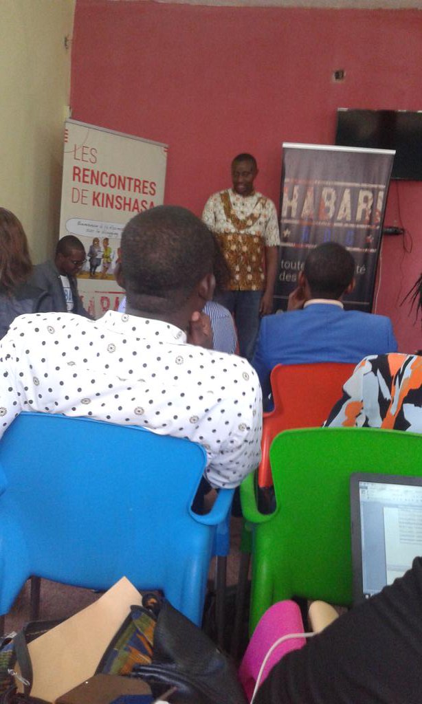 sgkabemba's tweet image. En  plein #CafeBlog  de @habariRDC, c&apos;est l&apos;intervention du cador #yveskan