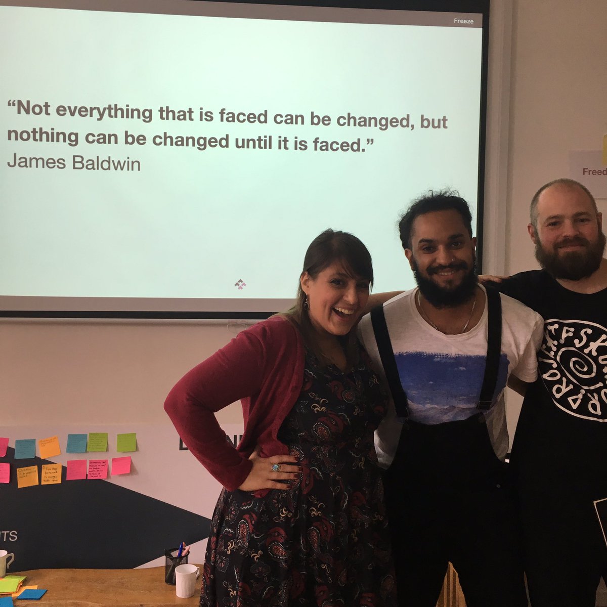 GemmaCurtis15's tweet image. Some of our amazing facilitators @fearlessfutures from yesterday’s #designforinclusion programme - big 💜for @TweetsByBilal @DebbieLDanon and @damnson and the work they do