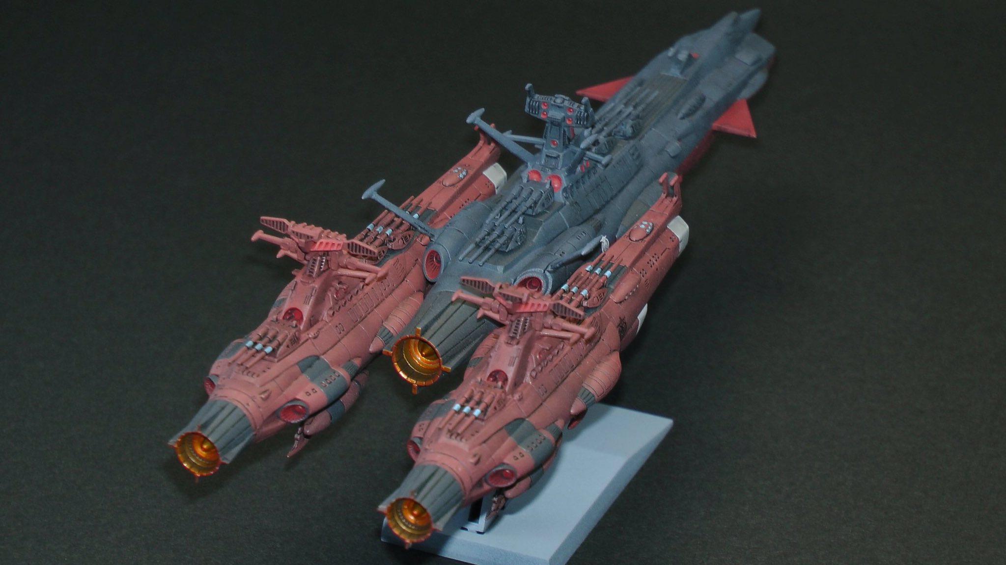 U.N.C.F. D-1 ドレッドノート2艦セット U.N.C.F. D-1 ドレッドノート2艦セット 輝艦大全 1/2000 地球