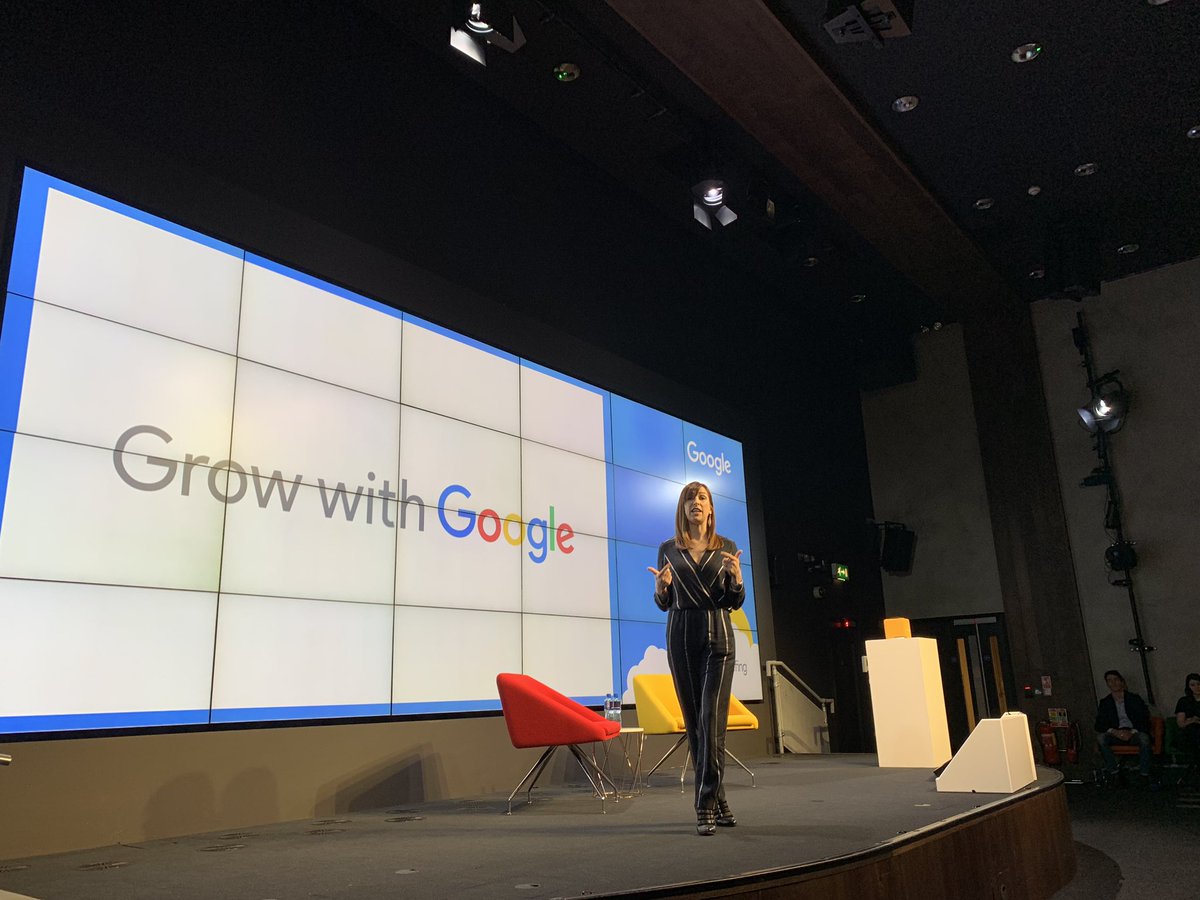 Watsonmydear's tweet photo. Back at @google EMEA HQ in Dublin for #GoogleBB &amp; delighted to see @Ceraward back on stage again 

Today we brought a happy bunch of early birds from Belfast, Spain &amp; Germany 

#PeerToPeerLearningCircle 

#Marketing CPD https://t.co/n5DplQ8LpR