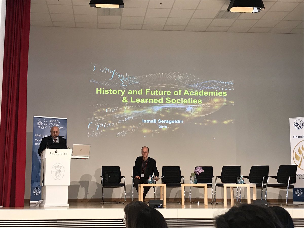 Prof Tolullah Oni (@drtolullah) on Twitter photo Honoured to have Prof <a href="/I_Serageldin/">Ismail Serageldin</a> present a whistlestop tour of a 2000 year history of learned societies and academies across the world #gyagm2019 Honoured to have Prof <a href="/I_Serageldin/">Ismail Serageldin</a> present a whistlestop tour of a 2000 year history of learned societies and academies across the world #gyagm2019