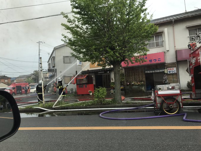 火事 木更津市中央3丁目 美容室モンタ付近で建物火災 二階から窓から真っ赤な炎 千葉県 まとめダネ