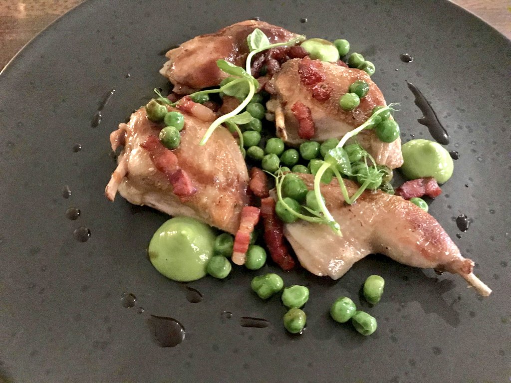 MichelinGuideUK's tweet photo. A rural location need not be a barrier when the cooking is as good as Henry Stone’s @ Sha-Roe Bistro 👌
#Clonegall #Carlow #BibGourmand
https://t.co/uirveN5dEk https://t.co/9ESH93egcM