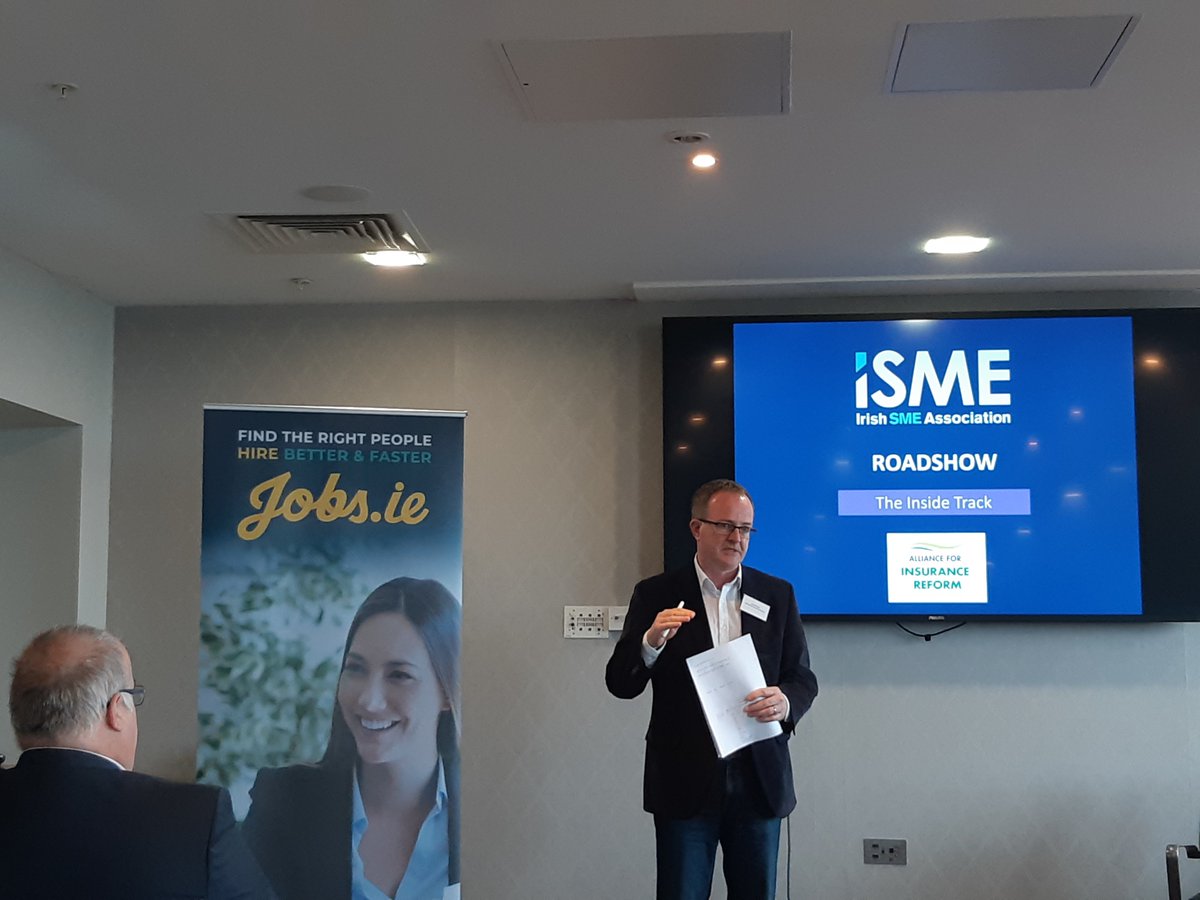 isme_ie's tweet photo. Peter Boland of @InsuranceRefIre updates attendees on #insurancereform at the #ismeroadshow in @LimerickStrand
@jobsdotie https://t.co/iljgTC7MeN