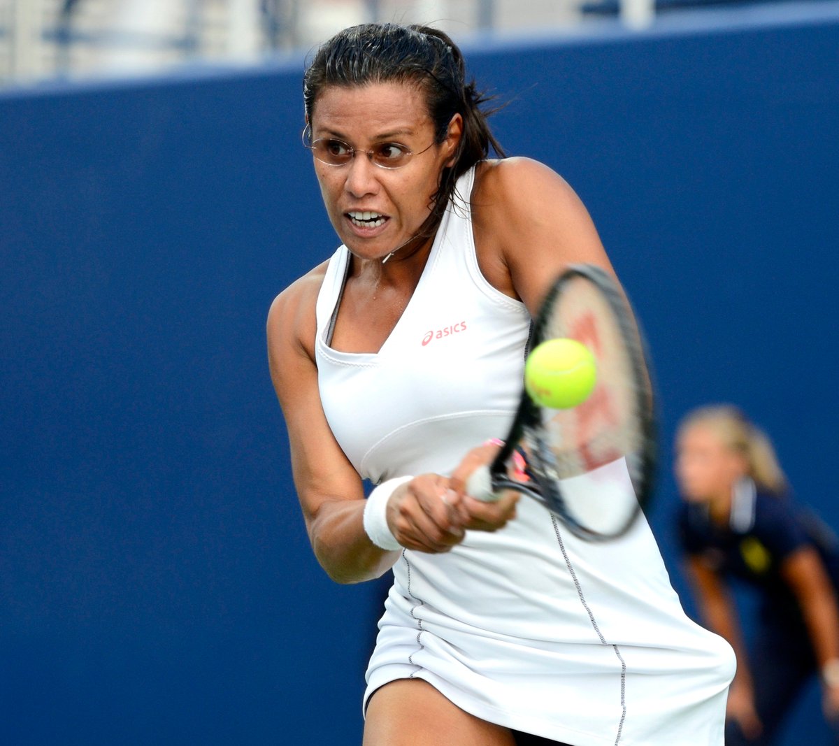 L'ancienne joueuse de #tennis française Stéphanie Foretz fête ses 38 ans ! Joyeux anniversaire ! 🎂🎉🥎 #anniversaire #anniversairedujour #StéphanieForetz #WomenSports #joyeuxanniversaire #joueusedetennis