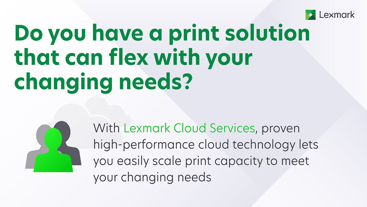 LexmarkUK's tweet image. Cloud printing enables secure print release across your organisation, protecting confidential output from interception and saving the cost and waste of unclaimed prints: bit.ly/2KlqD2H #cloud #innovation