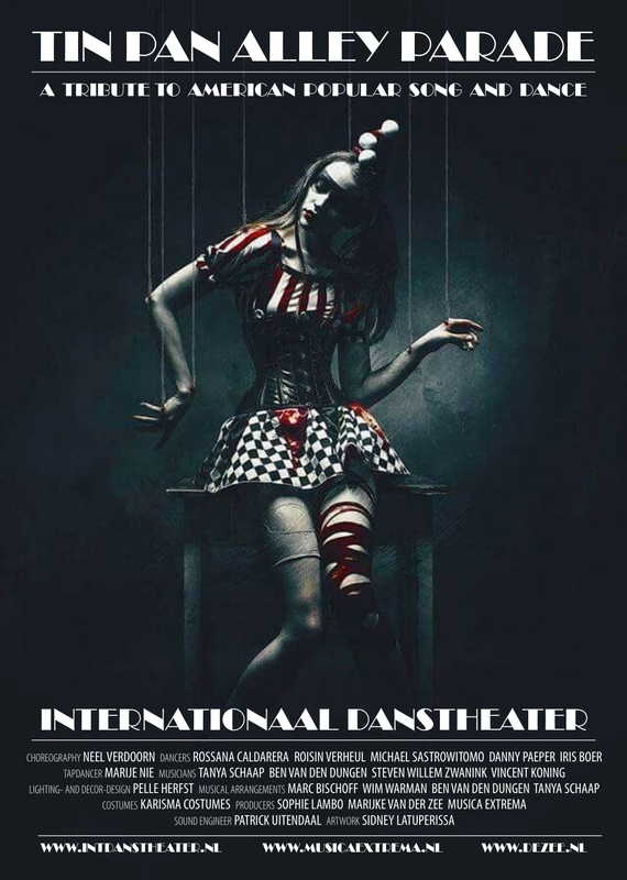 Vanavond de nieuwe voorstelling van Musica Extrema ism Ineternationaal Danstheater : TIN PAN ALLEY PARADE 
3 mei: Theater Cool, Kunst en Cultuur - Heerhugowaard.
coolkunstencultuur.nl/theater/progra…