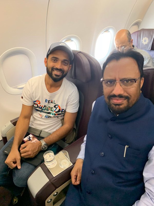 Ajinkya Rahane tweet media