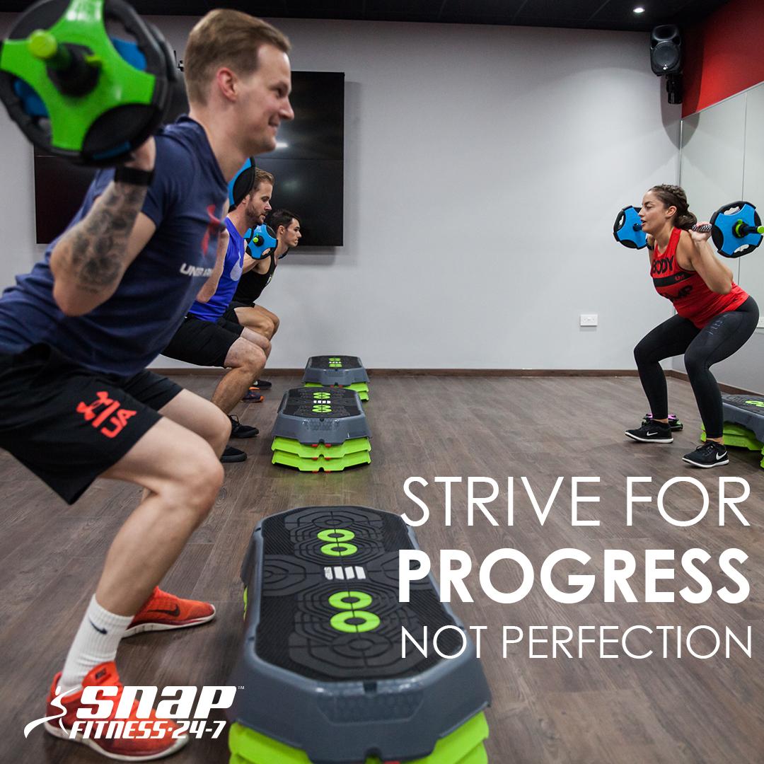 SnapFitnessSale's tweet photo. Focus on progress in the gym today. Squat a bit lower, lift a bit heavier, run a bit further  💪
What PBs are you going to achieve today?

You can save money on your access card fee when you sign up to our club today. Drop in or head to our website now - https://t.co/x4aydC8s1W https://t.co/CyemRM4hjx
