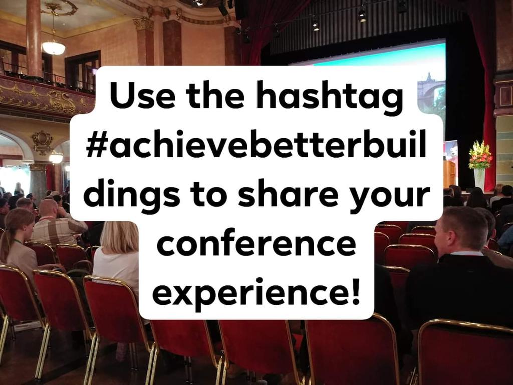 .@the_iPHA Do you use Facebook, Twitter, Instagram or any other social media? Use the hashtag #achievebetterbuildings to share your conference experience!
 #passivehouse