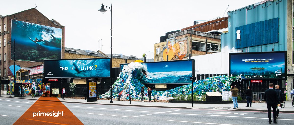 primesight's tweet image. Corona's 'Wave of Waste' has been awarded the global Creative Classic Award by FEPE at the 2019 awards. Huge kudos to @WiedenKennedy, @vizeumUK &amp;amp; @Posterscope (and of course team @Primesight) for creating an exceptional &amp;amp; unmissable #OOH campaign. 🌊👏🏆

primesight.co.uk/news/article/c…