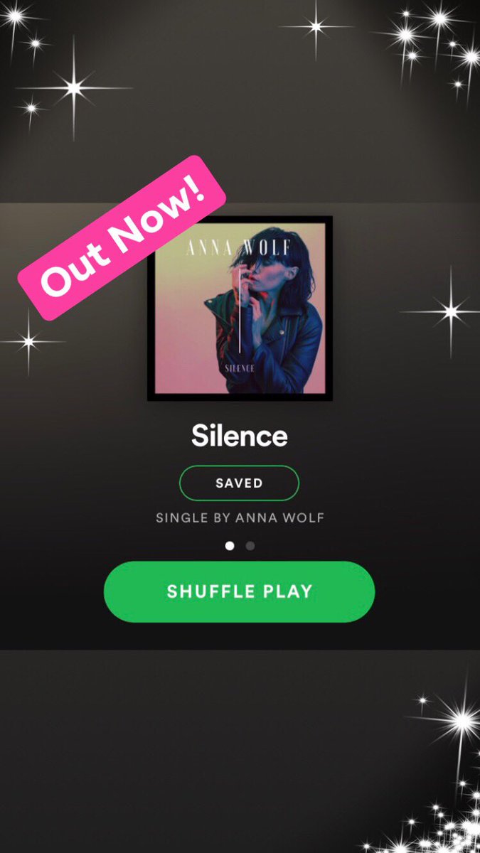 RealAnnaWolf's tweet photo. It’s out! I’m so happy that I can finally share this with you! 🐺 
@Spotify 👉🏼 https://t.co/3FjPybPGpX https://t.co/bl79ZmY16S