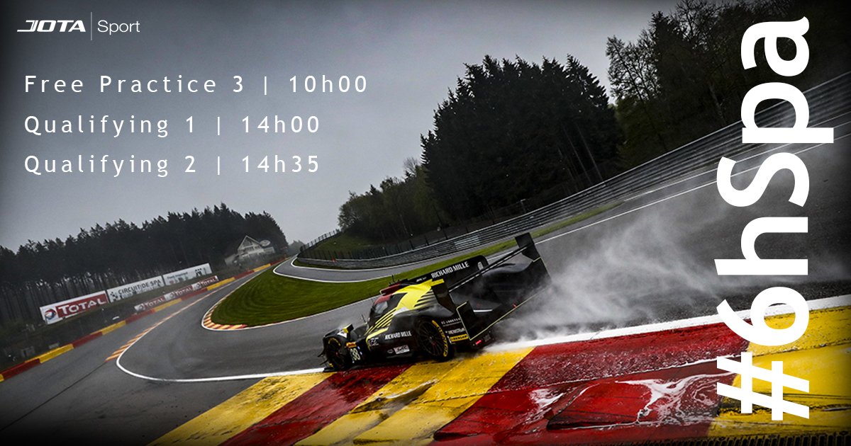 #6HSPA action really heats up today, with FP3 first up in around 20 mins 🇧🇪⏱️
 
Let’s bring it home boys! #Mighty38 #FortuneCat37 #WEC #SuperSeason <a href="/DCRacing_Team/">Jackie Chan DC Racing</a>