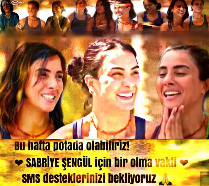 Sabriyeofficial's tweet photo. Pazar akşamı yüksek ihtimalle potaya girebiliriz. Hikmet dokunulmazlık oyununu bilerek kaybedelim diyor yunanlılara Sabriye'yi potaya koyup eletmek için. Bu kurnaz tilkinin oyunlarına  Sabriye'yi yedirmeyelim!!!
Lütfen smsleri hazırlayalım 🙏❤
#survivor2019 #Survivor https://t.co/hH3BpxT3z8