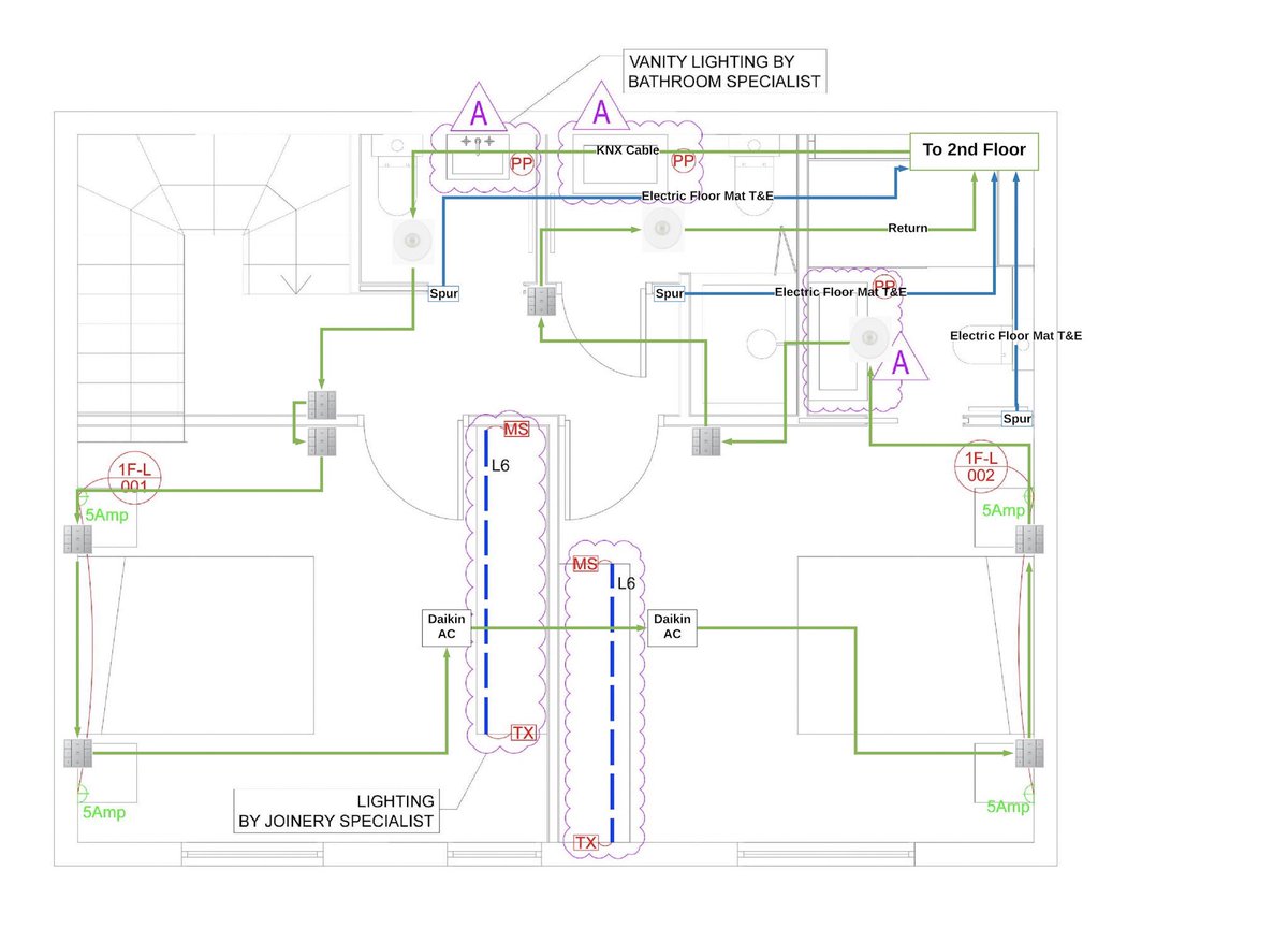 Off to London for a site visit on latest #knx project in Kensington. Lots of lighting, heating, AC control integration with <a href="/LoxoneUK/">Loxone UK</a>