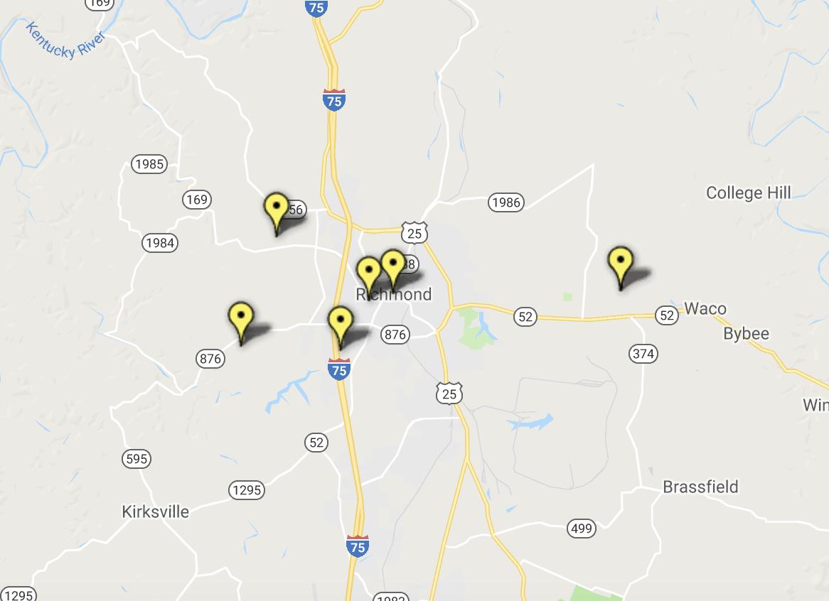 Richmond Register On Twitter Interactive Garage Sale Map Easily