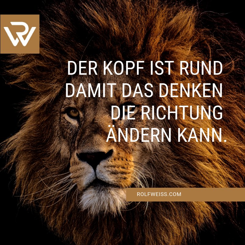 Twitter पर Rolf Weiss Der Kopf Ist Rund Damit Das Denken