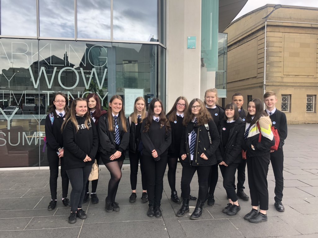 PAFuturePathway's tweet image. @perthacademy S3 pupils ready for the creative lives day today with @HorsecrossPerth #CreativeLives19