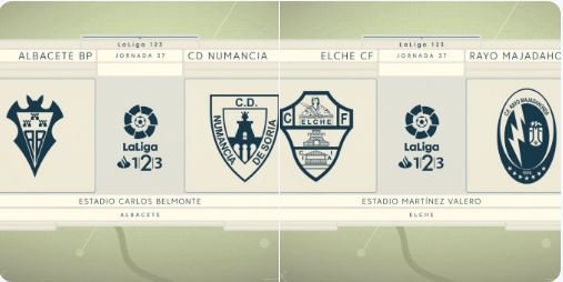 alexporras_'s tweet photo. A las 18h, #Multigol123 en el canal principal de #LaLiga123TV:
⚽ @AlbaceteBPSAD - @cdnumancia (18h)
�� @elchecfoficial - @RMajadahonda (18h)
🗣 @Gio_Marquez + @Pedronieto23 https://t.co/KLnJbJ4Kuv