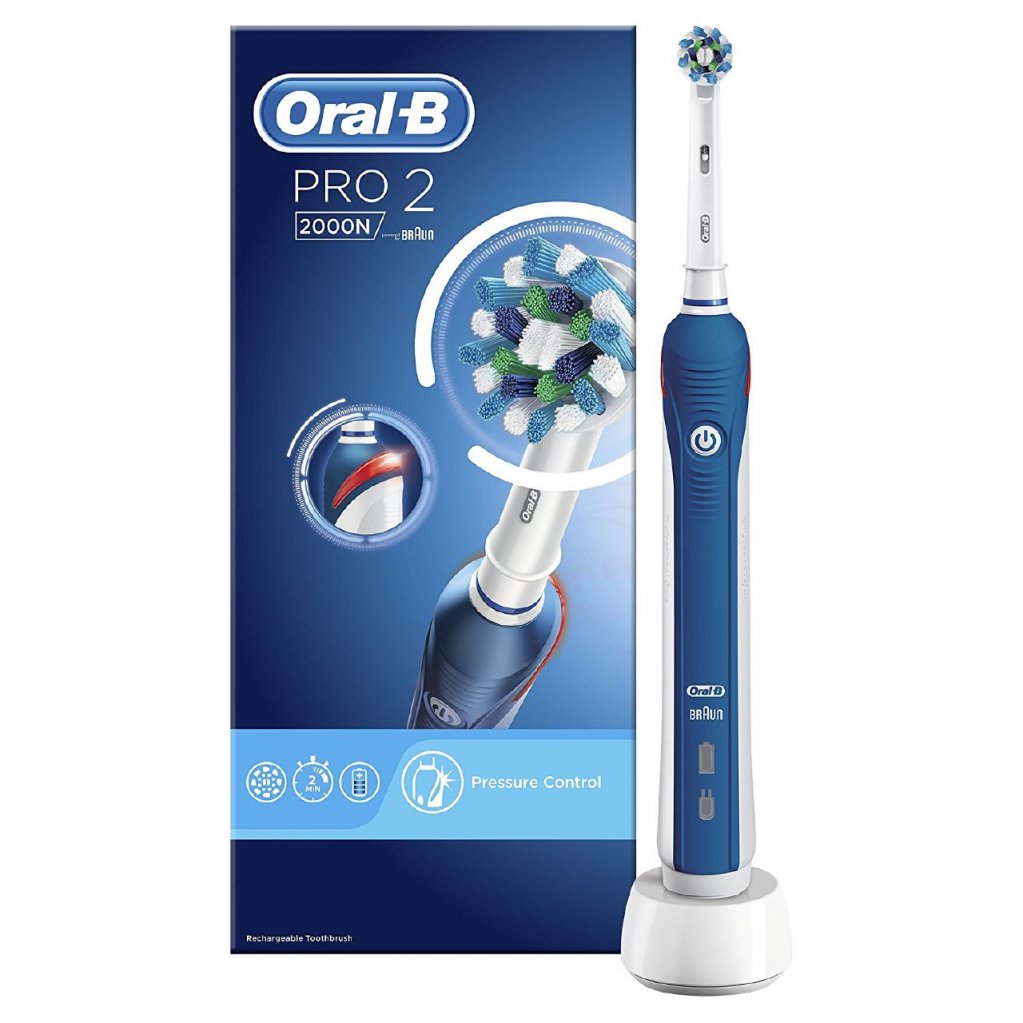 OfferteToste's tweet image. 👌 Spazzolino elettrico Oral-B Pro 2 2000N #Crossaction scontato da 79,90 a soli 39,90€!

🚚 Venduto e spedito da Amazon
🔥 Prezzo più basso dell&apos;usato! 

👉 amzn.to/2IW7oeT