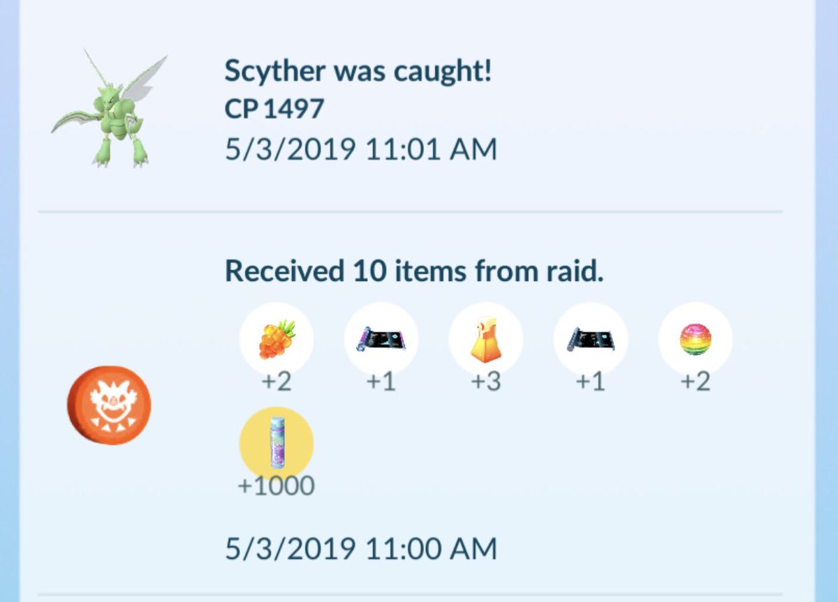 Vingliola's tweet photo. Feels like winning the jackpot even if it was not shiny ๐
๐ #TMโs and #Rarecandy #pvplife #pokemongopvp https://t.co/fVrKMYJg75