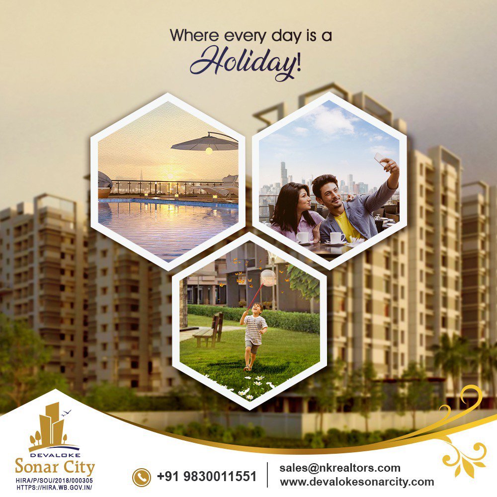 A pocket full of state-of-the-art amenities that is reserved only for the Devalokians! Join the #Devaloke family and enjoy quality living. #LuxuryLivingAtSouthKolkata #SouthKolkataAartments #FlatsInSouthKolkata #2BHKFlats #3BHKFlats