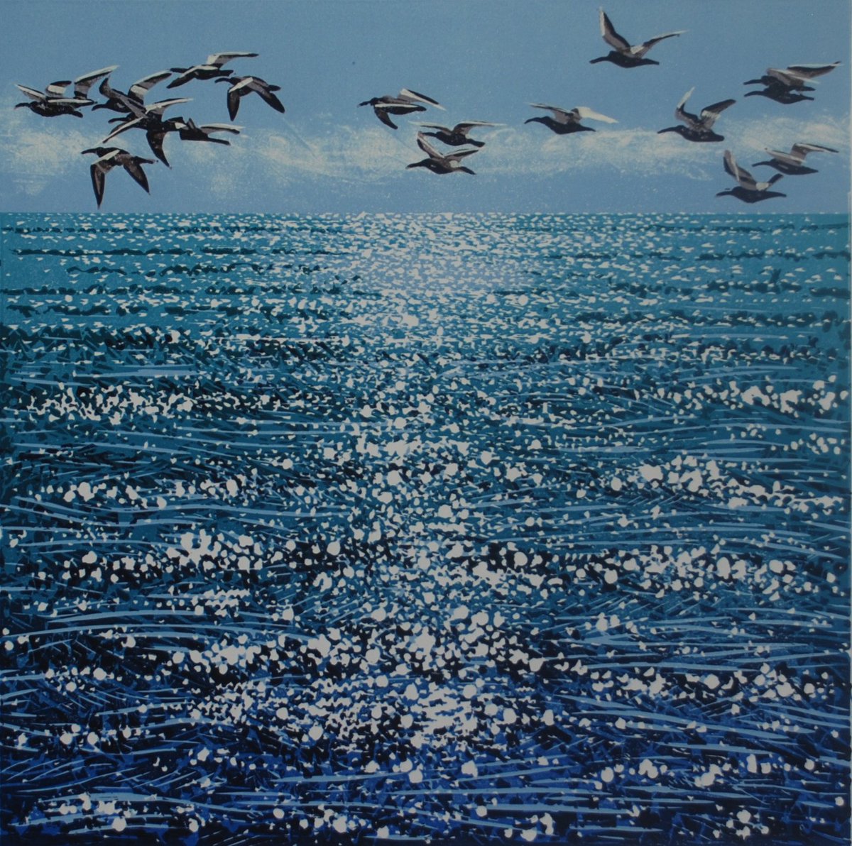 Lake_DistrictTG's tweet photo. 50 #artists are taking part in Printfest in #Ulverston, #Cumbria this weekend. One is Mark Pearce (pic) who's also currently exhibiting at Brantwood, Coniston Water #LakeDistrict (until June 2). @printfestnews @ChooseUlverston @RuskinsFriends @cumbriaprints @EdinburghPrints https://t.co/614SM22cB6
