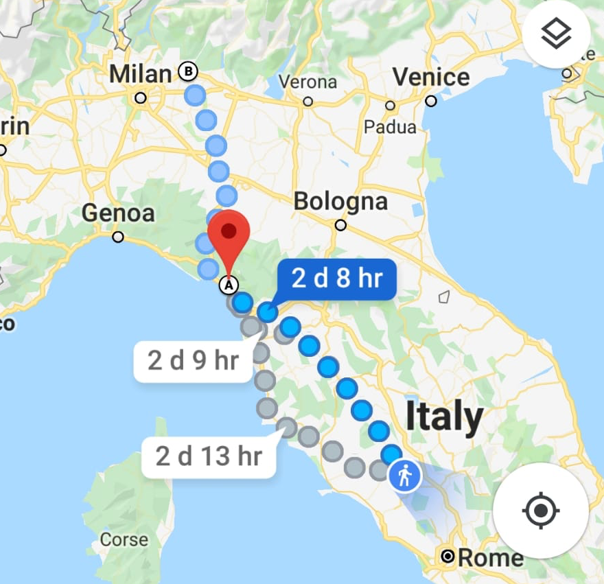Next stop Rome! Not even halfway through and already an amazing achievement. Sponsor him here!

gofundme.com/conorsitalianc…