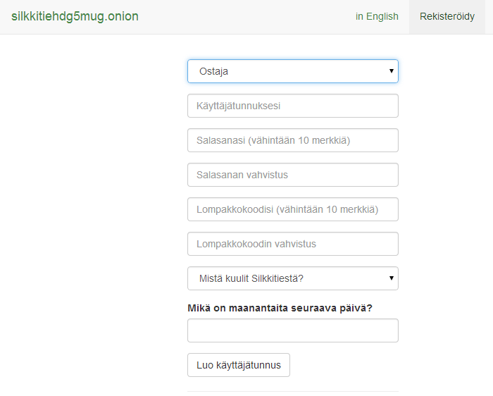 Silkkitie Darknet Market Silkkitie Darknet Market