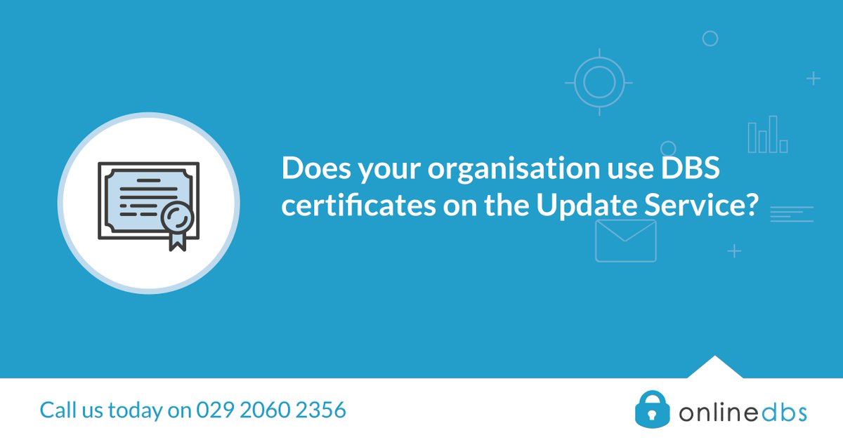 ChecksDirect's tweet image. Does your organisation use #DBS certificates on the #UpdateService
If you do, find out how our #DBSStatusChecks can help automate the process for you &amp;gt;&amp;gt; onlinedbs.co.uk/other-checks-a… #OnlineDBS #DBSChecks