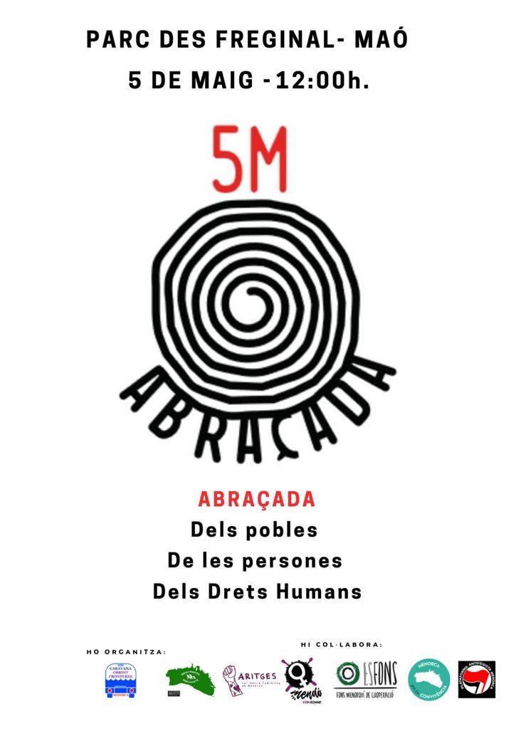 Aquest diumenge sortirem al carrer per exigir el cumpliment del drets humans a les nostres fronteres. Com moviment antifeixista ens unirem a la convocatòria de <a href="/CaravanaObrim/">Caravana Obrim Fronteres</a> a les 12h en es parc des freginal.