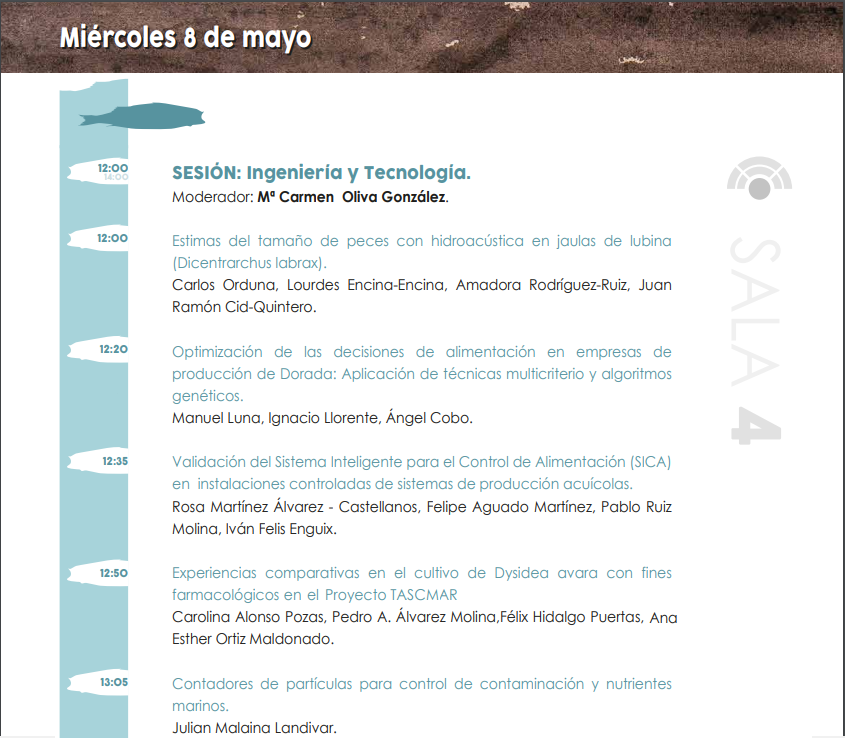 iMareNatural's tweet photo. iMare Natural estará en Cartagena el 8-9 de mayo en el #XVIICNA con dos ponencias sobre los avances de @TASCMAR en #biodescubrimiento y #acuicultura. Gracias a Félix Hidalgo Puertas, a la @CanalUGR y a @anaestherimare por su contribución. https://t.co/dr1VnnpZyp