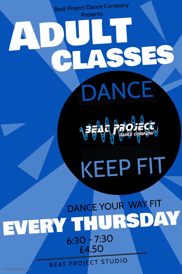 Our new adult class, all abilities welcome, get that summer bod with our keep fit dance class with <a href="/CharlyPask/">Charlotte Pask</a>