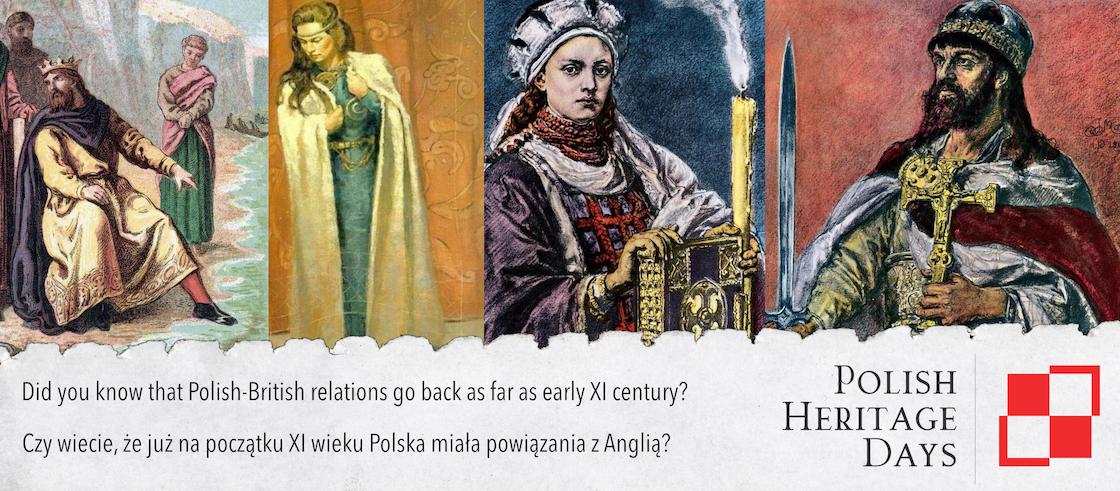 PhdSheffield's tweet photo. The 4 people on the picture are related and one of them ruled in Britain and 2 of them ruled in Poland back in X/XI century. Visit us on 6th May during #PLHeritageDays in Sheffield to learn all about it. #SheffEvents #phdsheffield https://t.co/q33k7clG3F
