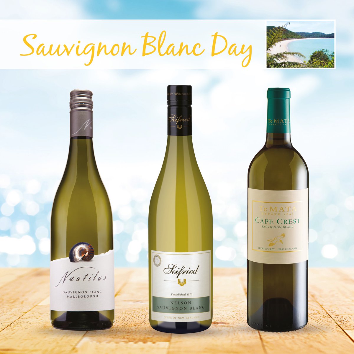 Why don’t you start the weekend and #sauvblancday celebrations with a few of our suggested wines from Nautilus, Seifried Estate and Te Mata Estate!
.
.
.
#sauvblancday #nzwine